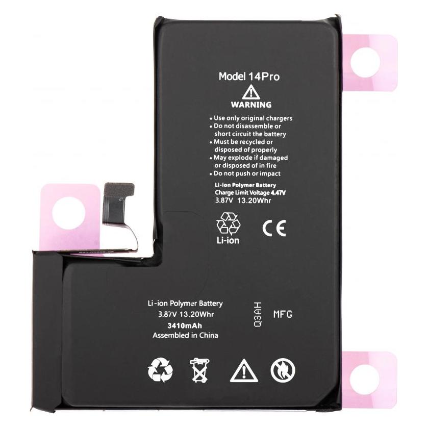 Aftermarket Akku für iPhone 14 Pro, 3200mAh Diagnostic (58016098)