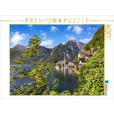 CALVENDO Puzzle Hallstatt - Traumhafte Impression aus dem Salzkammergut | 2000 Teile Lege-Größe 90 × 67 cm Foto-Puzzle für glückliche Stunden