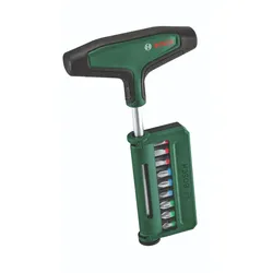 Bosch Bit-Schraubendreher mit T-Griff, 19-teiliges Set - 1600A039J3