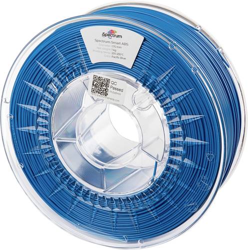Spectrum Filaments 80093smart ABS Filament ABS schlagfest 1.75mm 1000g Pazifikblau, Blau 1St.