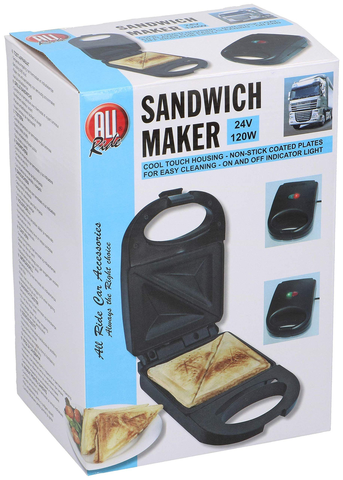 Selius Tosti-ijzer Compact Zwart - 24 Volt 120 Watt
