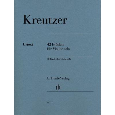 Rodolphe Kreutzer - 42 Etüden für Violine solo -