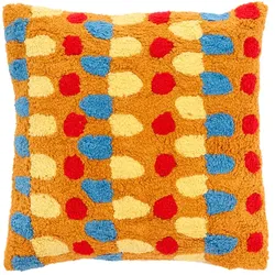 Södahl Zierkissen Styles Amber, rot, blau 45x45cm