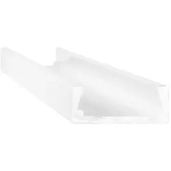 Ideal Lux Aufbau-Aluminiumprofil SLOT SURFACE FLAT 11mm inkl. Abdeckung + Montagekit, 200cm, Weiß IDEA-203089