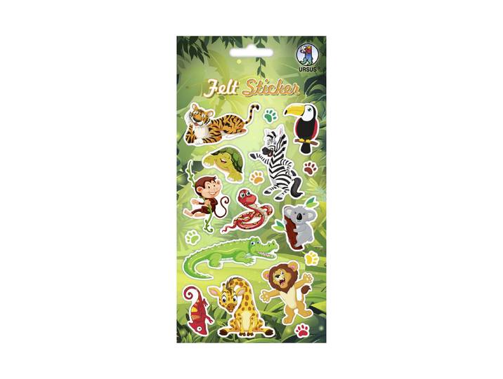 Filzsticker Jungle