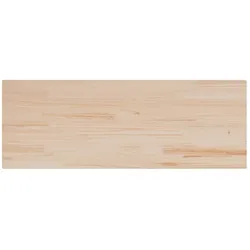 vidaXL Tischplatte 110x40x1,7 cm Rechteckig Massivholz Kiefer