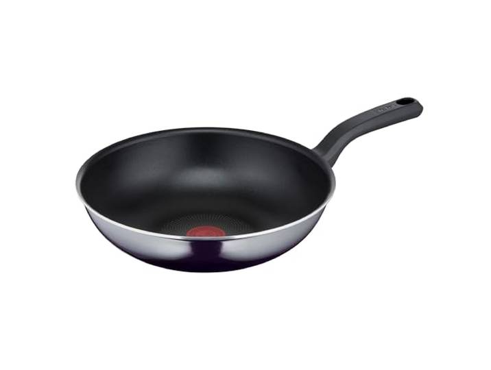 Tefal Resist Wokpan 28 cm veilige titanium antiaanbaklaag thermosignaal