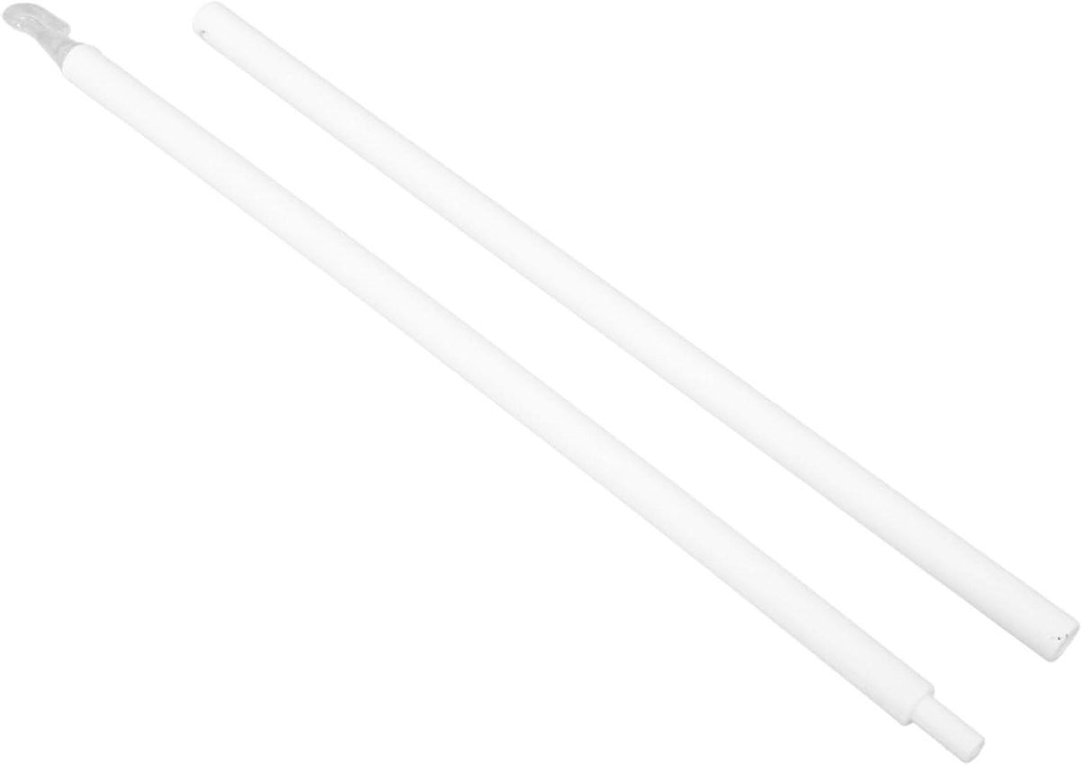 Wit Magnetische Blind Wand Haak voor Jaloezie Accessoires - 60 x 1 cm