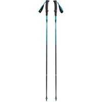 Trekkingstöcke Distance Carbon Z, Fitnessgerät anthrazit/blau, 1 Paar, 130 cm