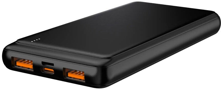 Denver PQC-10009 Powerbank m. 10.000mAh & 22.5W - Sort