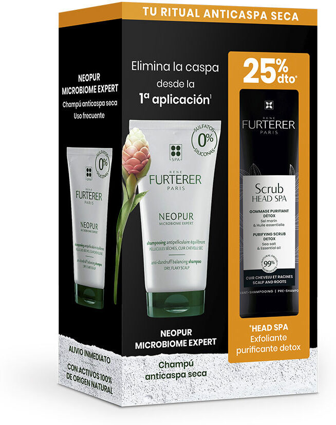Rene Furterer Neopur Ritual Anticaspa Seca Estuche 2 pz