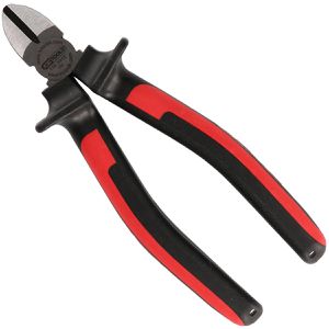 KS-Tools Seitenschneider 115.1012 Ergotorque, Diagonal, 160 mm, verchromt, Mehrkomponentengriffe
