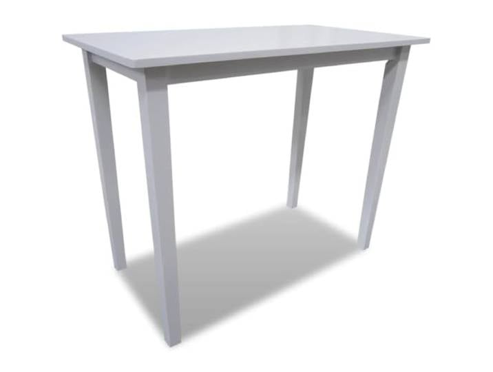 Makastle Bartisch Holz Weiß