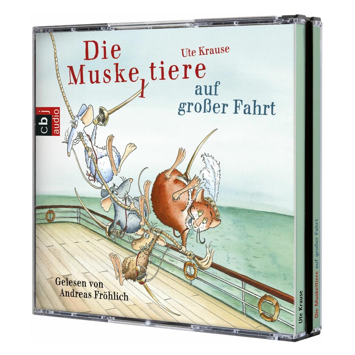 Edel Die Muskeltiere auf grosser Fahrt (Ute Krause, Deutsch) (6810145)
