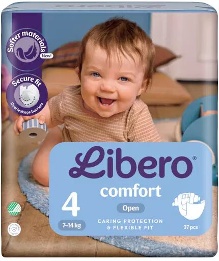 Libero Comfort 4 Pañales 7-14kg x26