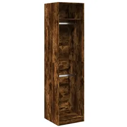vidaXL Kleiderschrank Räuchereiche 50x50x200 cm Holzwerkstoff
