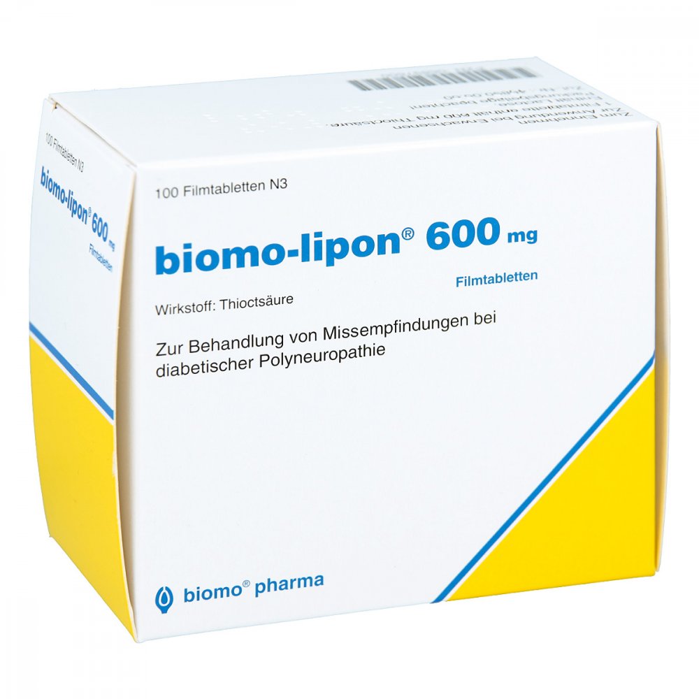 biomo pharma GmbH Biomo-Lipon 600 06897600