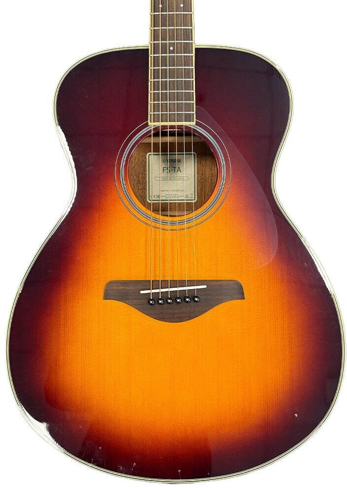 Yamaha FS-TA TransAcoustic Guitar   Brown Sunburst - Refurbished