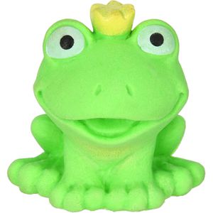 Brunnen Radiergummi 3D Froschkönig, für Bleistifte, grün, aus Kunststoff