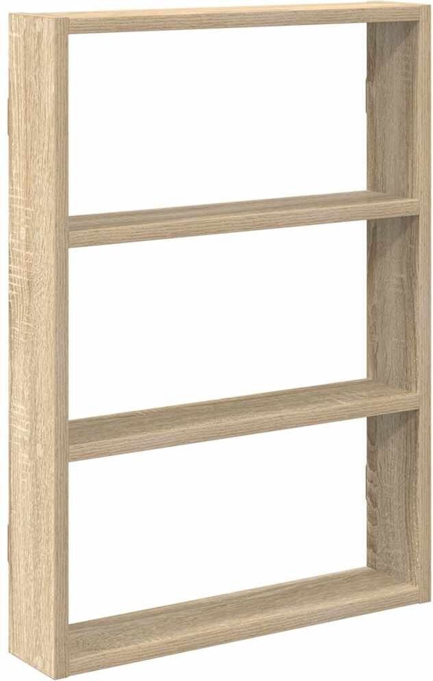 vidaXL Étagère murale chêne sonoma 43x9x60 cm bois d'ingénierie