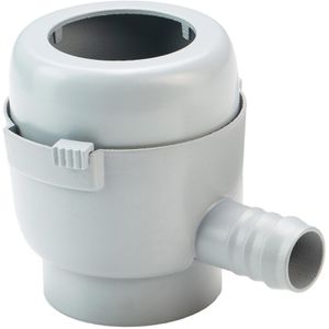 Garantia Regensammler Füllautomat Mini, grau, Fallrohrfilter, Kunststoff, für DN 50-60