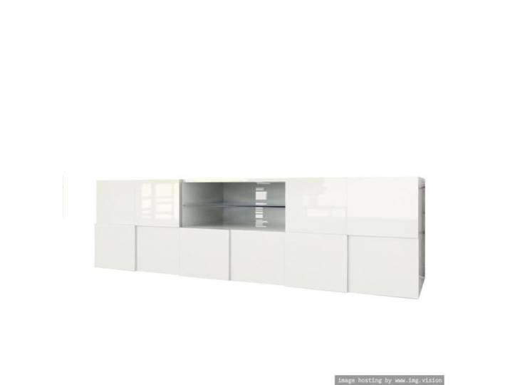 Meuble TV LONDON blanc