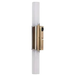 ARTE LAMP Wandleuchte innen mit elegantem Metallgehäuse, moderne Wandlampe innen geeignet für Badezimmer, stilvolle LED Beleuchtung – hochwertige