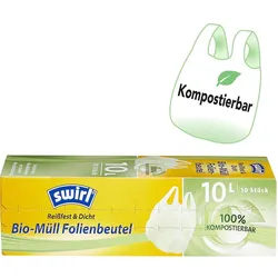 swirl Müllbeutel 10,0 l grün - 10 Stück