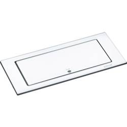 EVOline 1592.7100.2200 Einbau-Steckdosenleiste Glas matt Schutzkontakt 1 St.