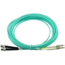 BlueOptics Duplex LWL Patchkabel LC-ST OM3 30 Meter (30 m), Netzwerkkabel