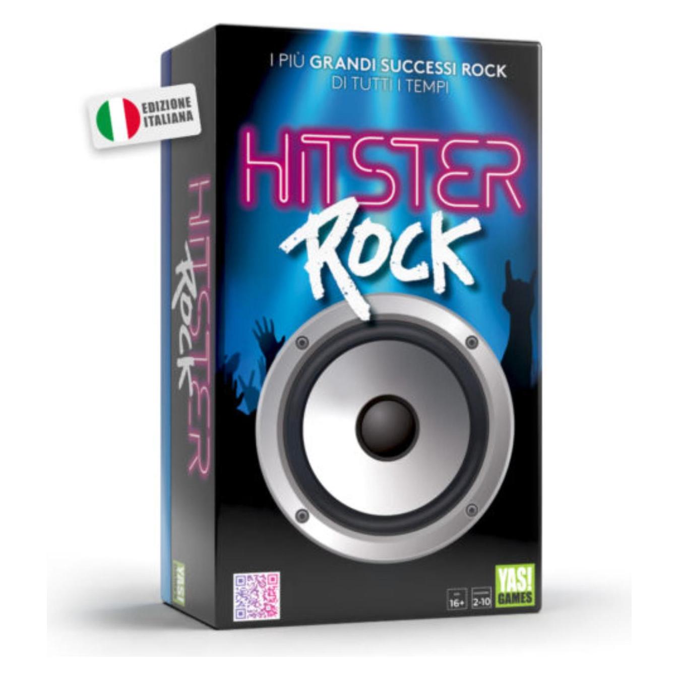 Yas! Games Yas games Hitster Rock, Musik-Brettspiel, Partyspiel, 2-10 (2 - 10 Spieler) (69731559)