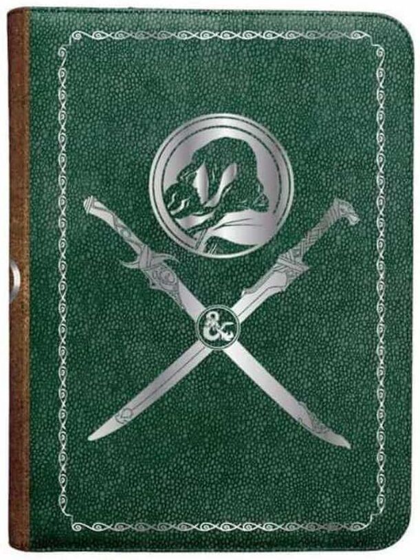 Dungeons & Dragons Artifacts Across Eternities: Drizzt & the Forgotten Realms Premium Campaign Journal by Ultra Pro, Sage Green, 250 Pages