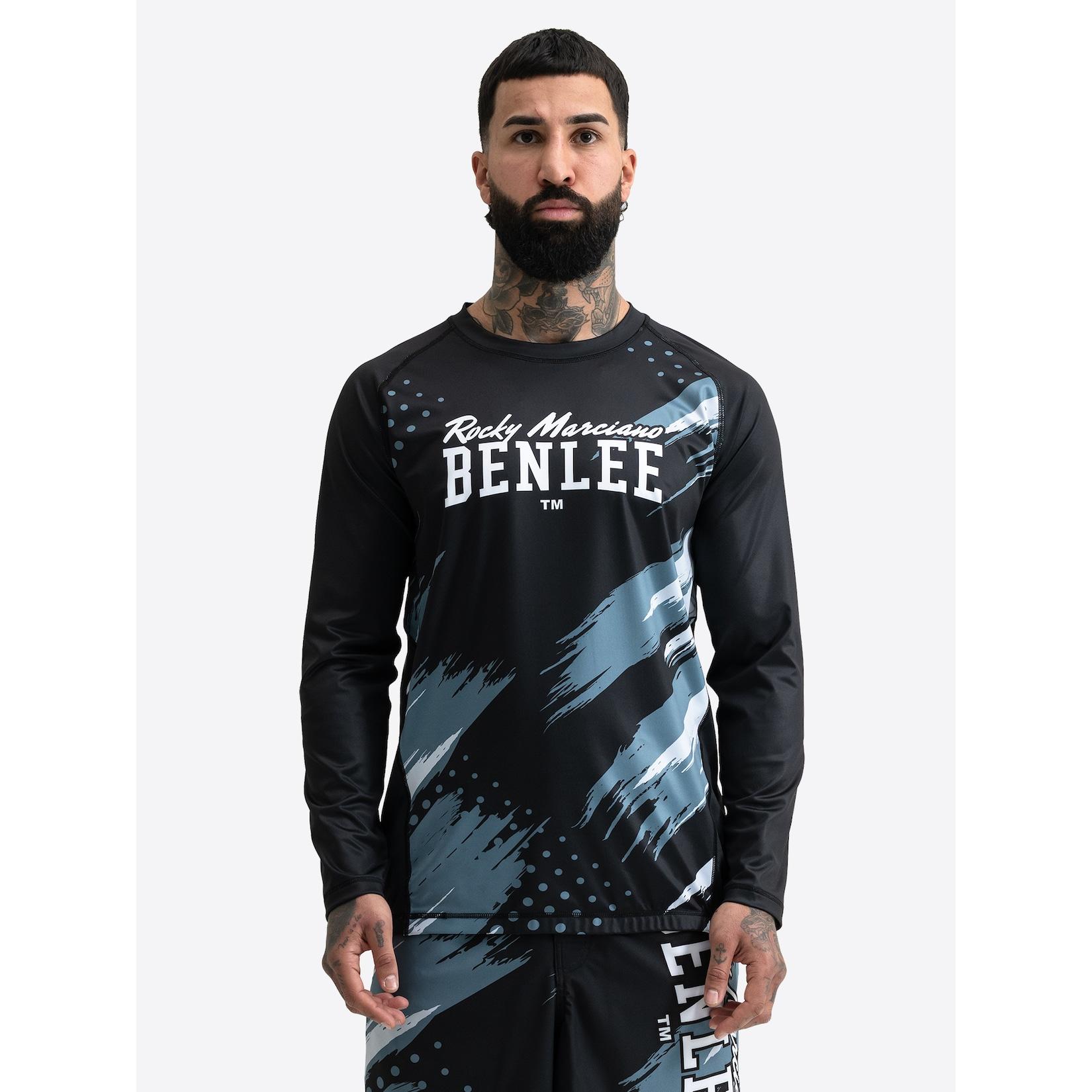 BENLEE Herren Rashguard long sleeve schmale Passform TRIMLEY