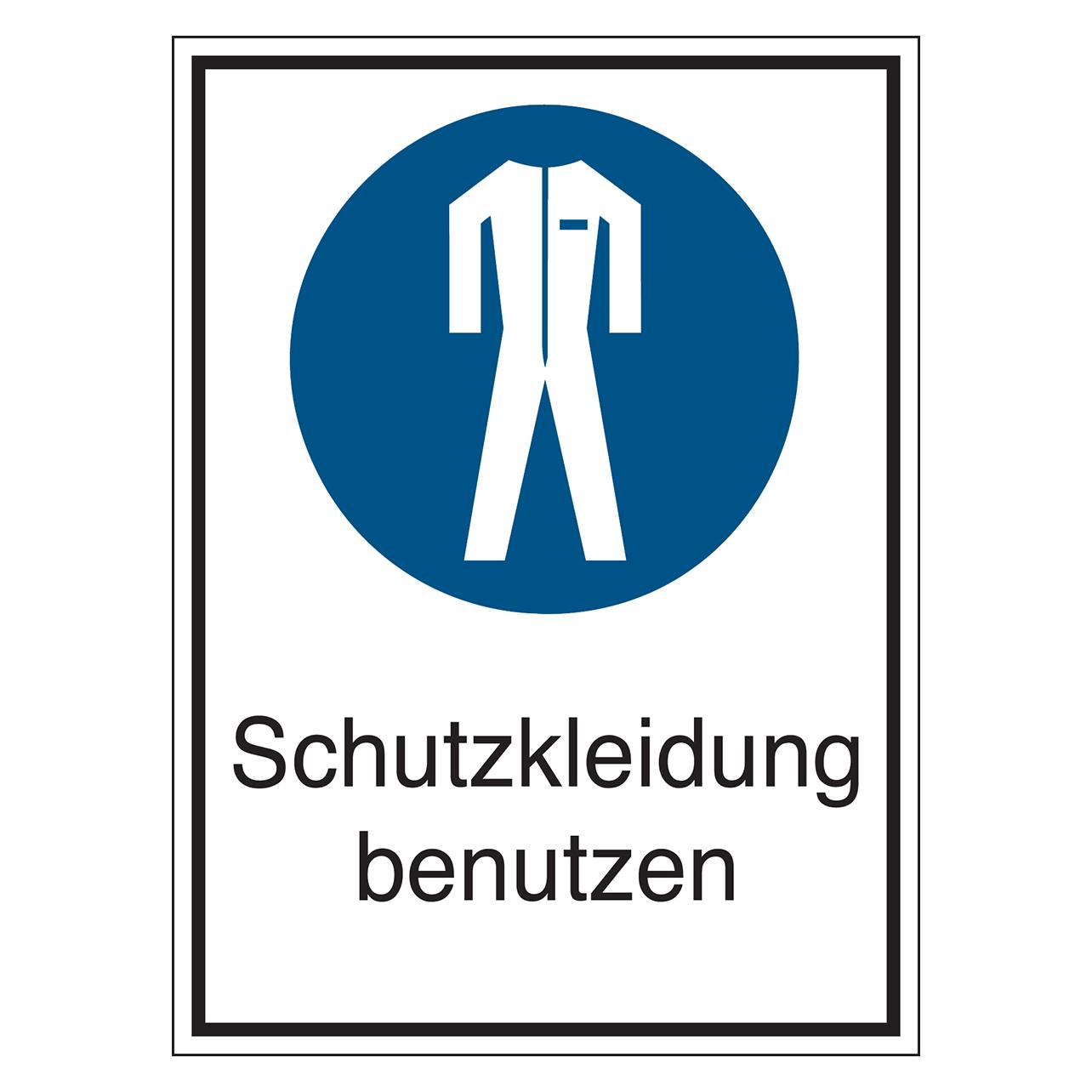 Brady STD-113-131x185-B7541, Gebotsschilder - Schutzkleidung benutzen (800405)