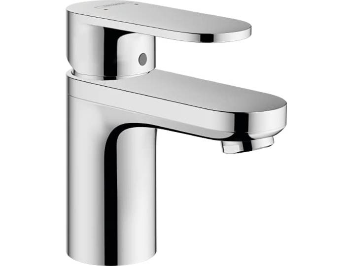hansgrohe Wastafelarmatuur Vernis Blend, kraan badkamer met uitloop hoogte 70 mm, met trekstang, waterbesparend, chroom