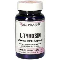 L-tyrosin 500 mg Kapseln 50 St