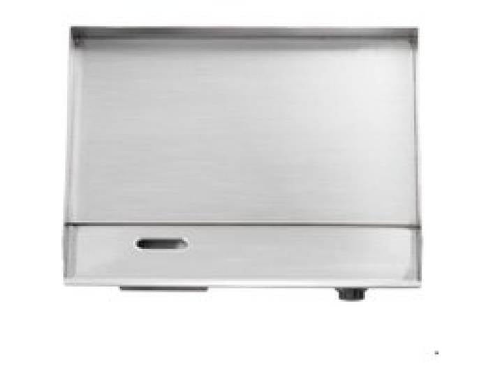 Cuisson Rapide Plancha Électrique Professionnelle 3200W Plaque Fer 535x300mm 50-300°C pour Snack et Restaurant