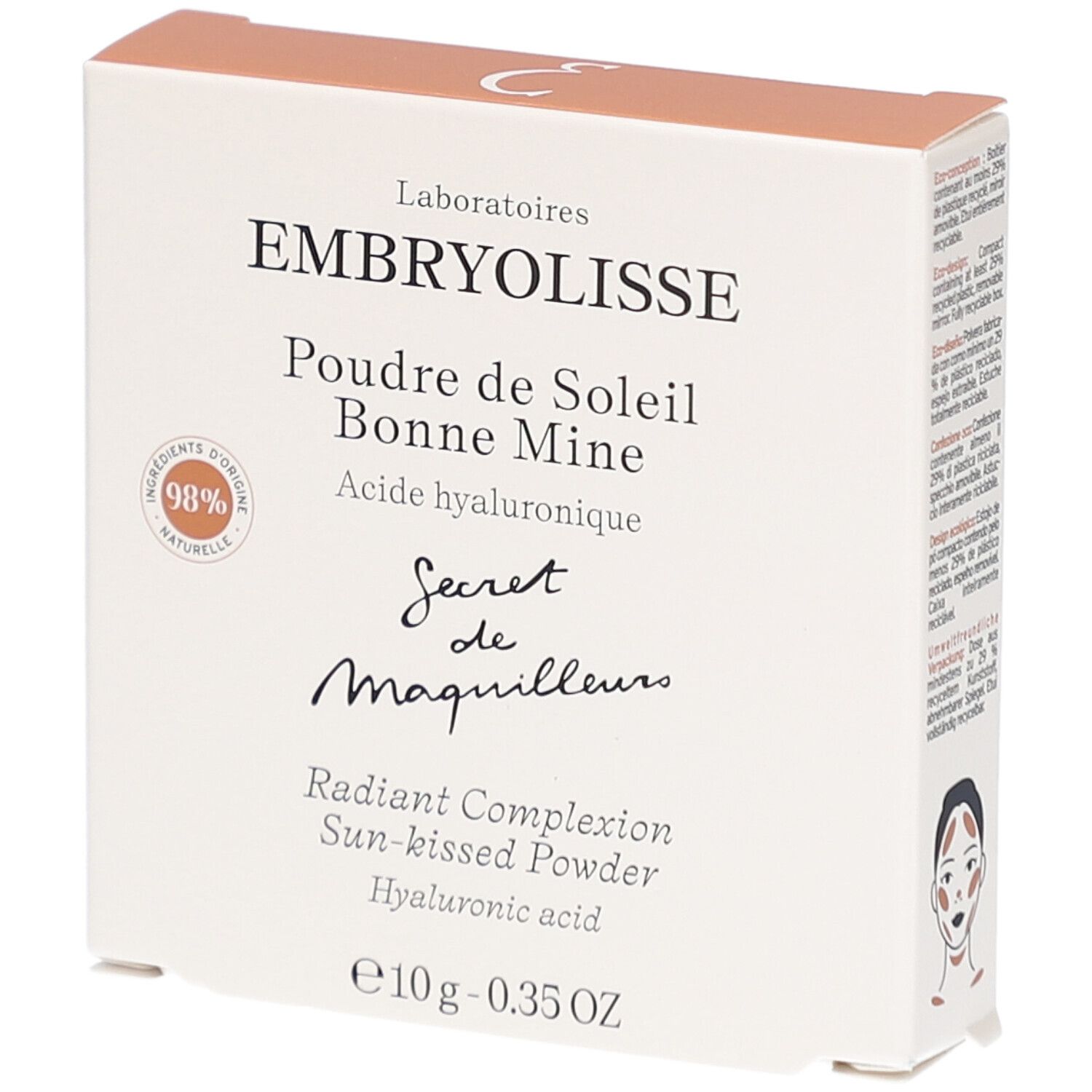 Embryolisse PDR Soleil Bonne Mine 10 g Puder