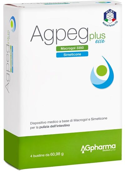 Ag Pharma Agpeg Plus Esse Integratore Lassativo 4 Bustine