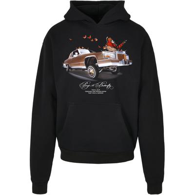 Hoodie "Upscale by Mister Tee Herren", Damen, Gr. L, schwarz, 100% Baumwolle, UPSCALE BY MISTER TEE, unifarben, Rundhals, Sweatshirts Hoodie