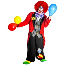 Metamorph Clown Deluxe - Kostüm für Fasching Halloween (L, XXL)