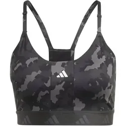 ADIDAS Damen Aeroreact Training Light-Support Techfit Sport-BH, Größe XS in Grau Grau