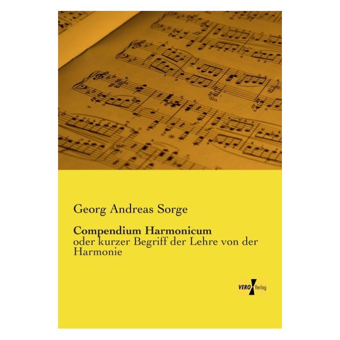 Hansebooks Compendium Harmonicum (Deutsch, Softcover, Georg Andreas Sorge) (9100011)