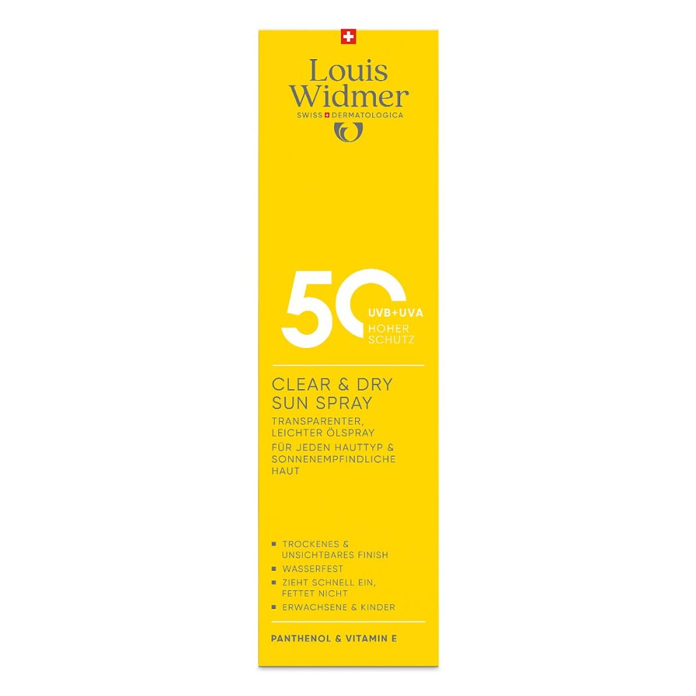 LOUIS WIDMER GmbH Louis Widmer Clear & Dry Sun Spray 50 19396153