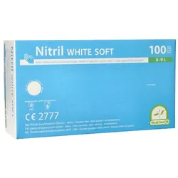 Medi-Inn® 100 "Medi-Inn®" Handschuhe Nitril puderfrei "White Soft" weiss Größe L