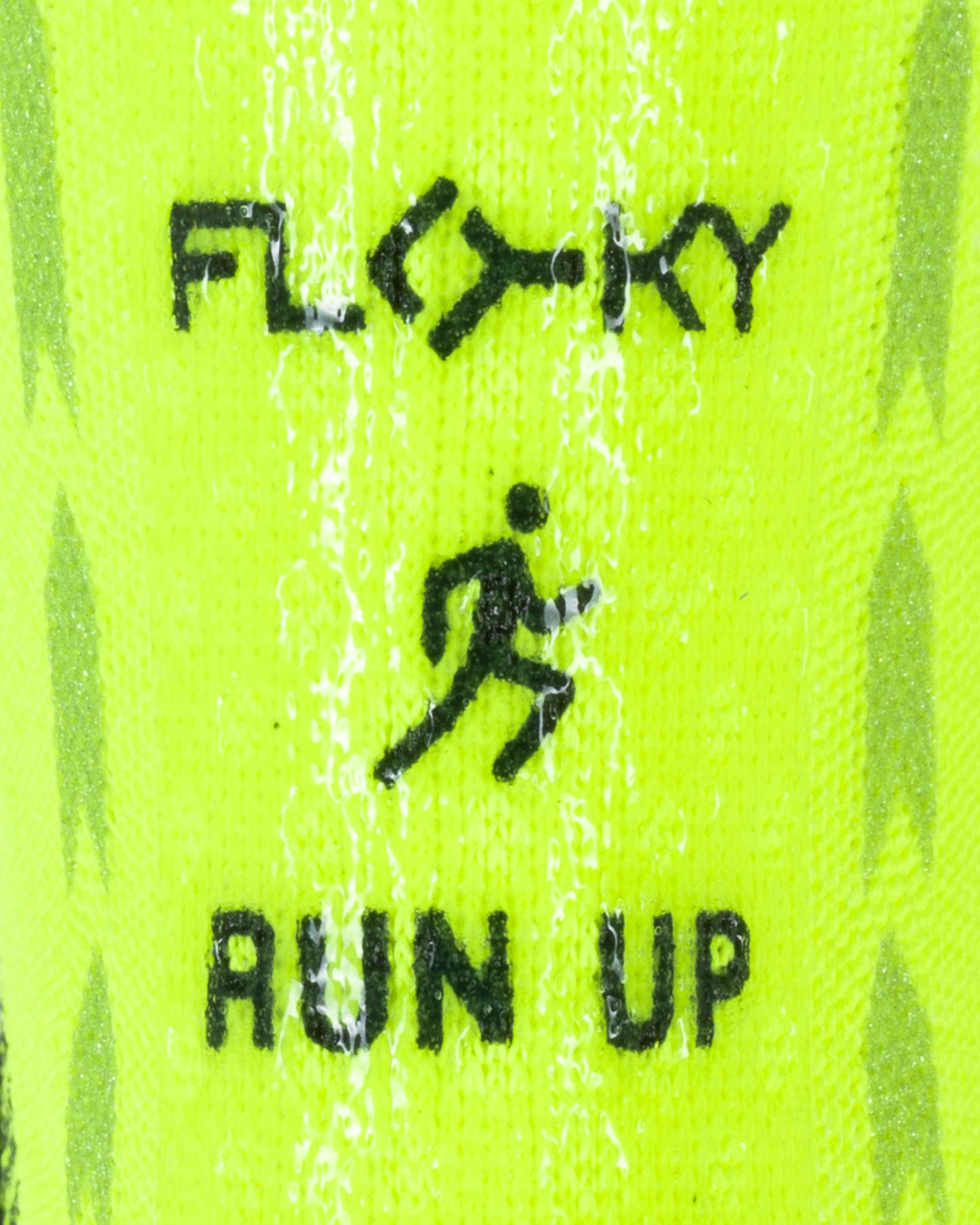 FLOKY Run Up Long - Calze Running - Giallo 35-37