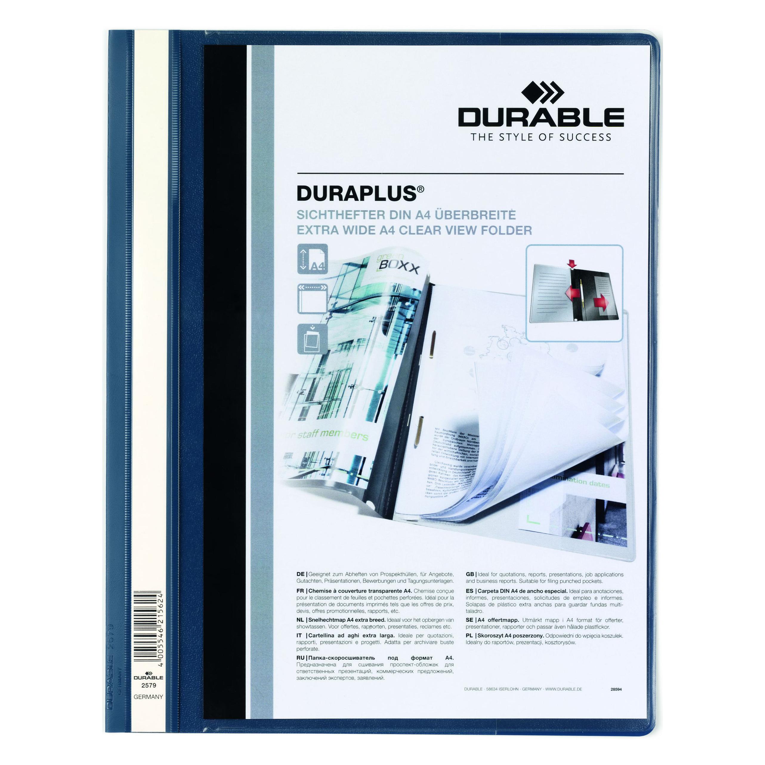 Durable Sichthefter DURAPLUS (A4, 1x) (2579/07)
