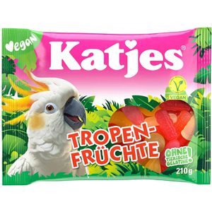Katjes Fruchtgummis Tropen-Früchte, 210 g