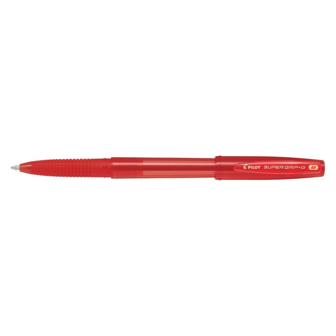 Pilot Kugelschreiber Einweg Super Grip G rot (1x) (BPS-GG-M-R 2032002)