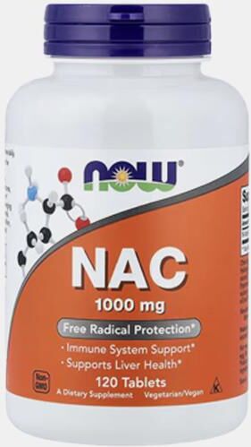 NOW NAC 1000mg 120 COMPRIMIDOS